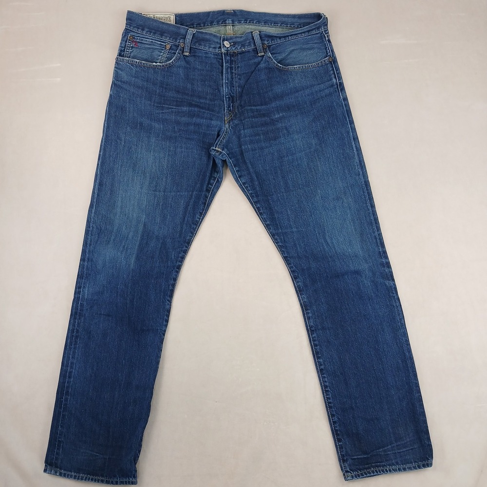 Polo Ralph Lauren Hampton Straight 36x32 Mens Jeans Relaxed **Actual 38x32 **